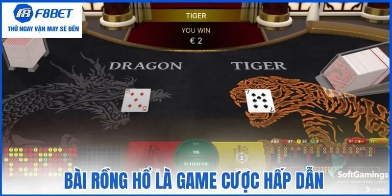 Bài Rồng Hổ là game cược hấp dẫn
