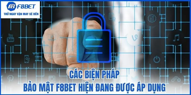 Các biện pháp bảo mật F8bet hiện đang được áp dụng
