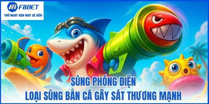 Súng phóng điện - Loại súng bắn cá gây sát thương mạnh